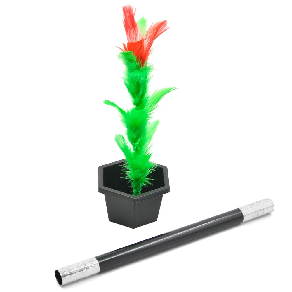 Magic Wand To Flower Magic Flower Stick Rod Pop up Flower Magic Trick
