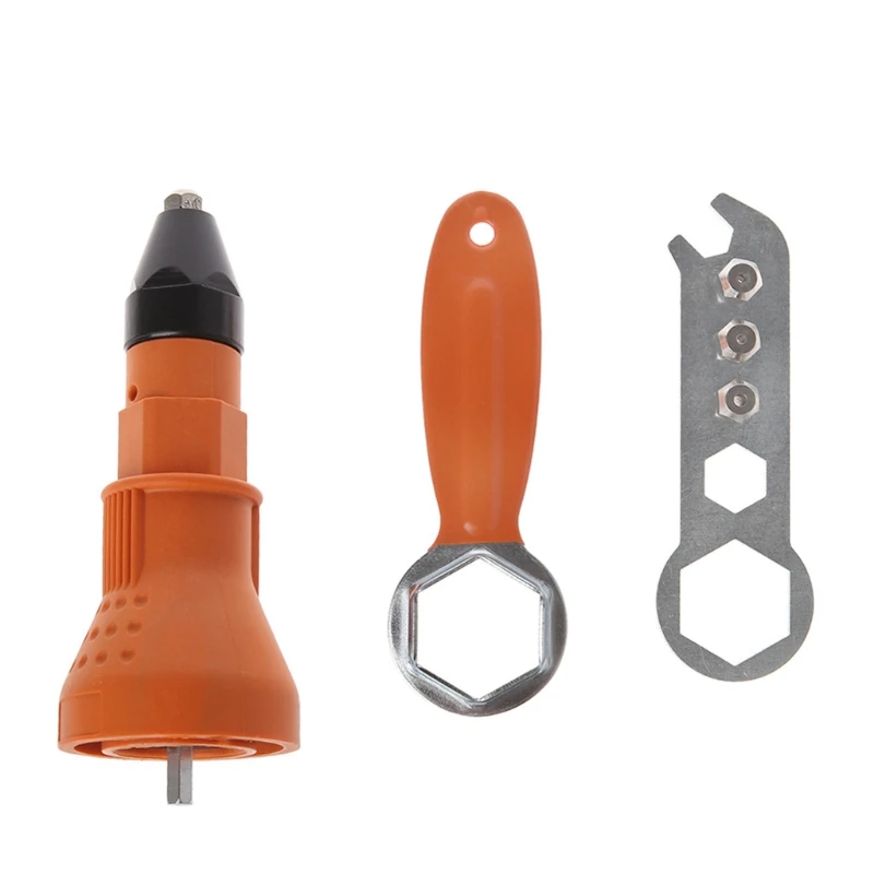 Woodworking Tool Electric Rivet Nut Gun Cordless Drill Riveting Insert Adaptors Woodworking Tool Electric Rivet Nut Gun Cordless Drill Riveting Insert Adaptors