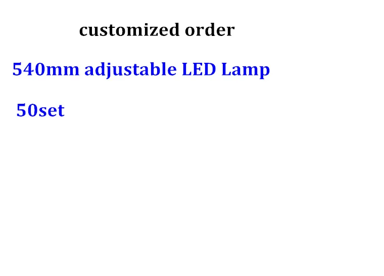 

customized order for 50pcs 540mm Adjustable LED backlight Lamp Update 540 mm 24inch lcd monitor to led bakclight