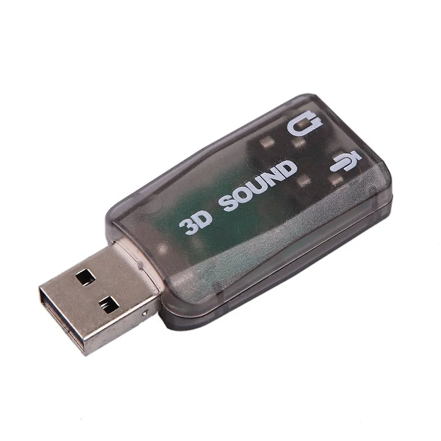 Kebidumei USB звуковая карта USB аудио 5,1 Внешняя USB звуковая карта аудио адаптер микрофонный динамик Интерфейс для портативных ПК новейший хит