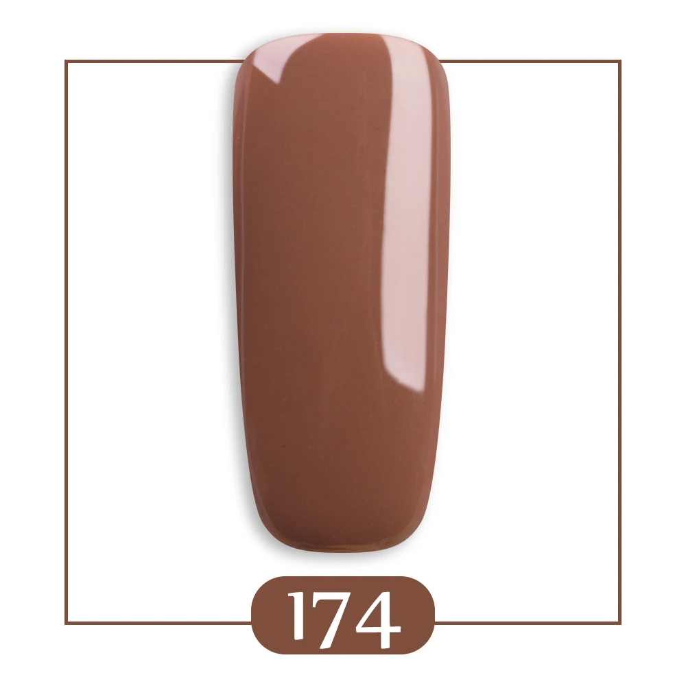 RS NAIL Gel Varnish 308 Colors Gel Nail Polish French Manicure Nail Art Gel lak UV Resin Unhas de Gel Wholesale for Salon 15ml - Цвет: 174