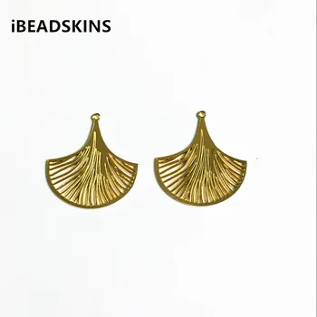 

New arrival! 36x34mm 50pcs/lot gold color Zinc alloy sector-shape charm beads for Earrings DIY( as shown)