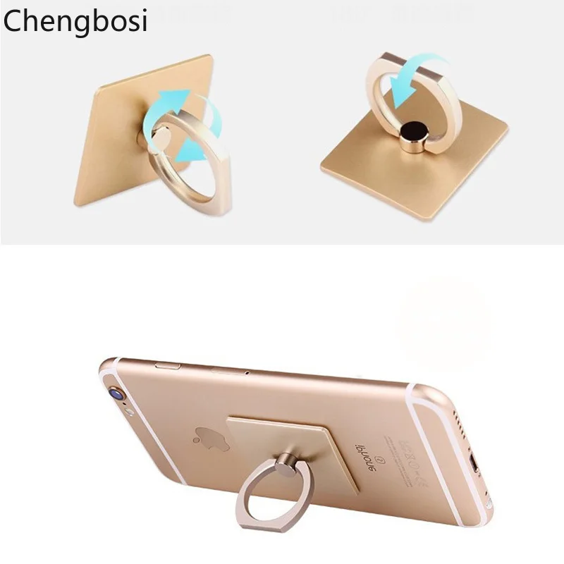 360 Rotate Finger Ring Phone Ring for IPhone X Samsung S 9 Huawei Xiaomi Ring Mobile Phone Rotate Stand Holder Bracket Tools