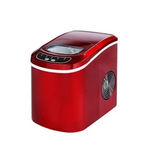 Портативный автоматический льдогенератор 15kgs/24H бытовой цилиндрический круглый льдогенератор для молочного чая магазин блок льдогенератор