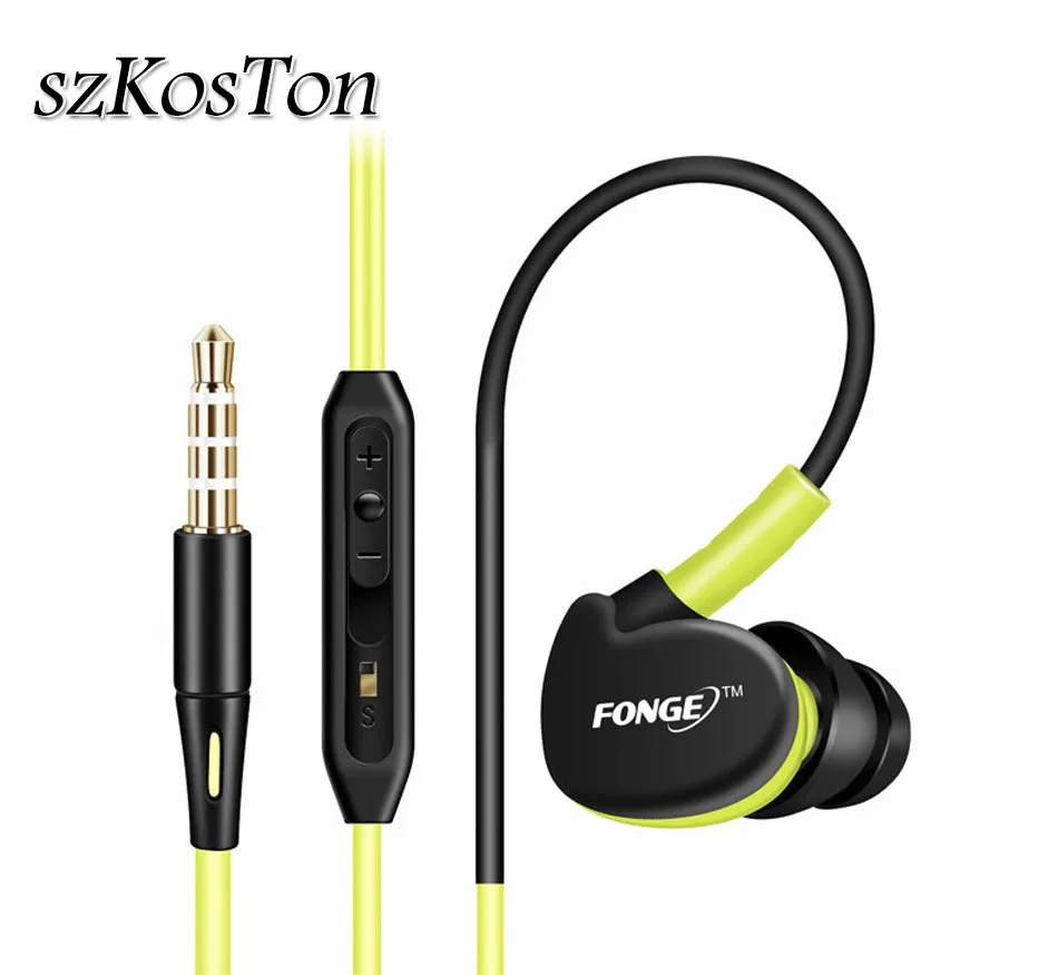 

3.5mm Ear Hook Earphone for HiFi Earphones With Mic Wired Earphones for Xiaomi Huawei iPhone PC Music Monitor Bass Eadphones