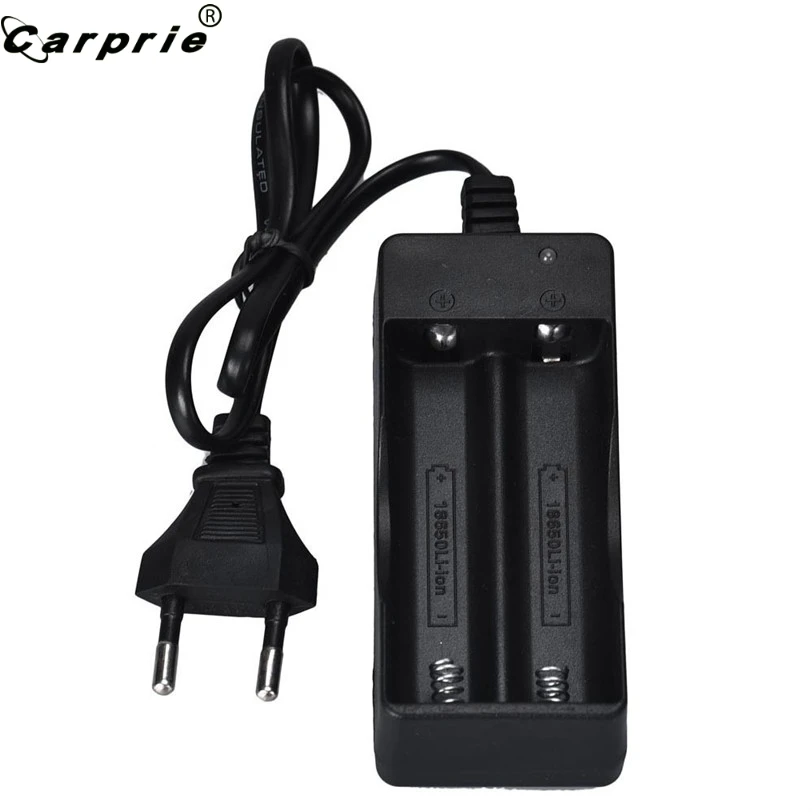 CARPIRE AC 110V 220V двойное зарядное устройство для 18650 3,7 V литий-ионная аккумуляторная батарея зарядное устройство США ЕС вилка 90508