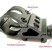 DIA наклонная сторона 45 градусов Смещение 1 дюйм 25 мм 25,4 мм кольцо для фонарика/лазер/прицел Маунт Уивер 20 мм Пикатинни