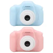 Детская Цифровая видеокамера с двойным объективом HD экран 12MP детская видеокамера игрушка