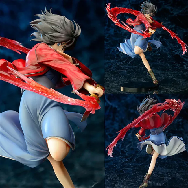 Живым нитям Кара не Kyoukai фигурки Ryougi Сики 1/7 Pre-масштабная модель игрушки 22 см