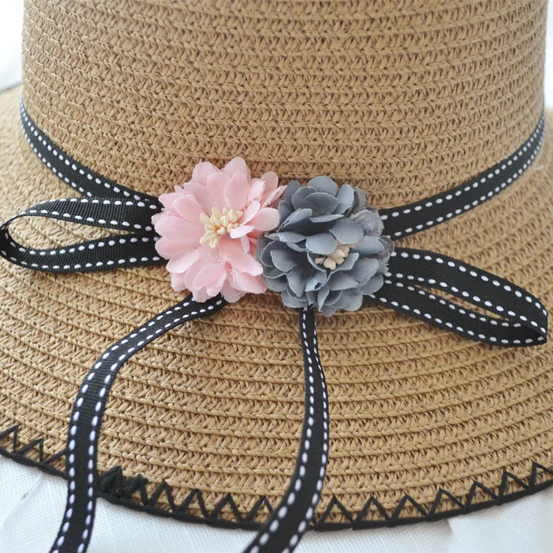 Шляпа для взрослых и девушек женская шляпа с большим цветком рыбацкая