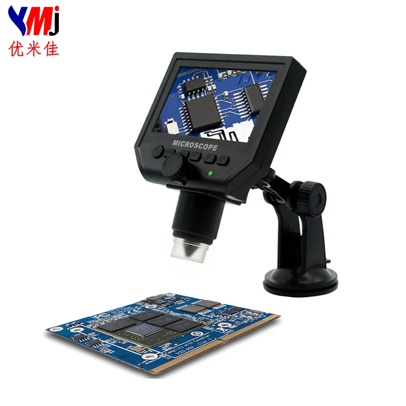 

4.3" LCD USB Video Camera Recorder HD 3.6 Mega Pixel Digital Microscope 600x Electronic Microscope BST-600T