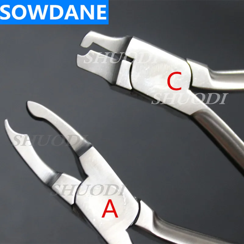 

1 Piece Dental Orthodontic Crown Crimping Band Contouring Plier Instrument Tool Metal Crown