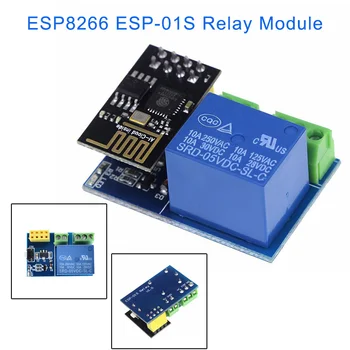 

ESP8266 ESP-01S Relay Module Wifi Smart Socket for DIY Smart Switch MAL999