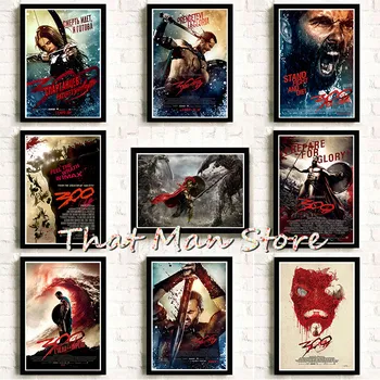 

Pop Movie Spartacus 300 Warrior War Art Print Poster Wall Picture Home Decor Painting No Frame 42*30cm