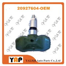 TPMS TIRE PRESSURE MONITORING SENSOR FOR FITGM General tpms tire pressure sensor 315MHZ 20927604 2006-2012