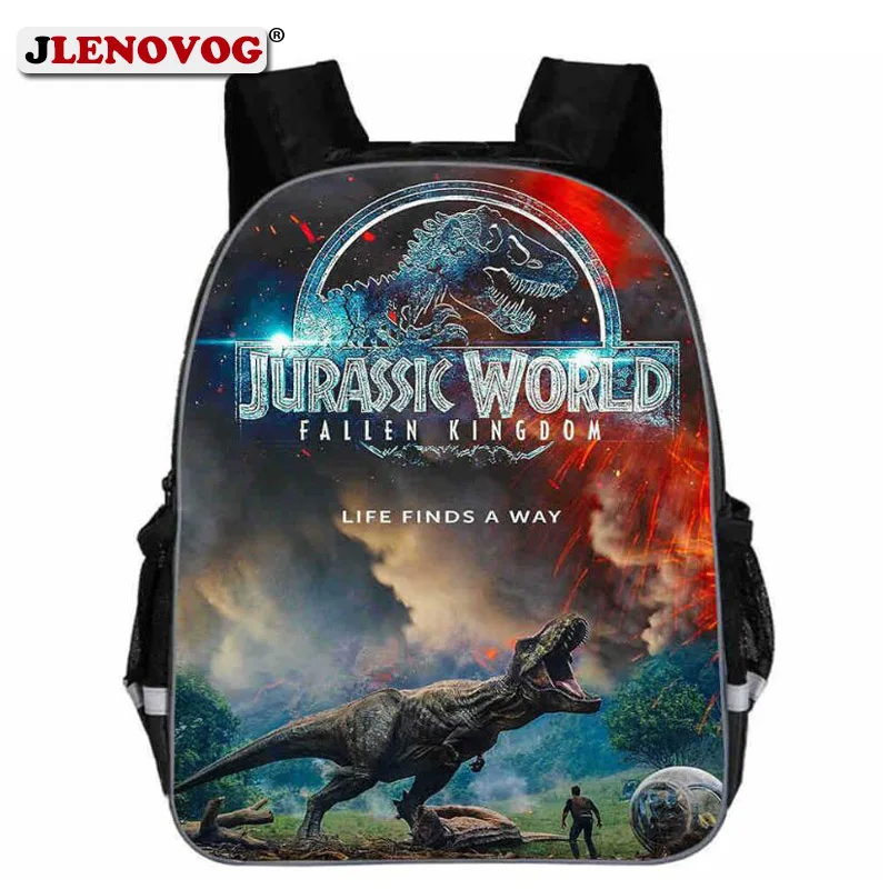 jurassic world school bag