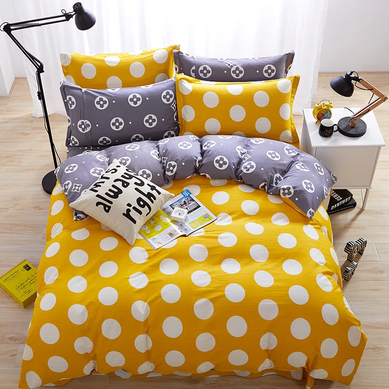 

New Style Pure Cotton Duvet Covers Green Cartoon Giraffes Luxury Bedding Set Duvet Comforter Queen Size