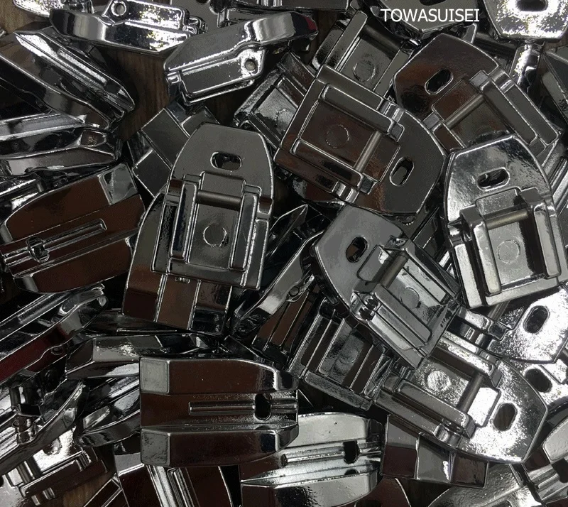 Pied de biche Invisible en plastique pour Machine à coudre domestique