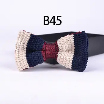 

NEW fashion Knitted bowtie wedding party Knitting bow ties customized bow tie