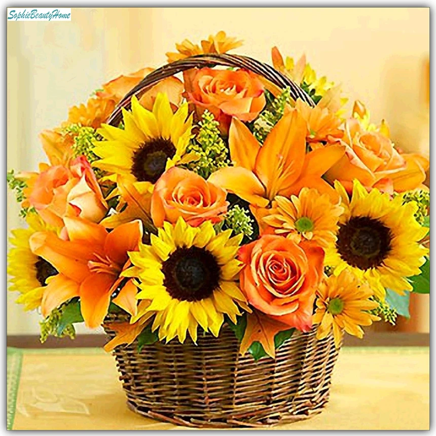 

Sophie Beauty Home 5D Color Flower Basket Pattern Diamond Embroidery Needle DIY Painting Cross stitch Oil Painting Decoration