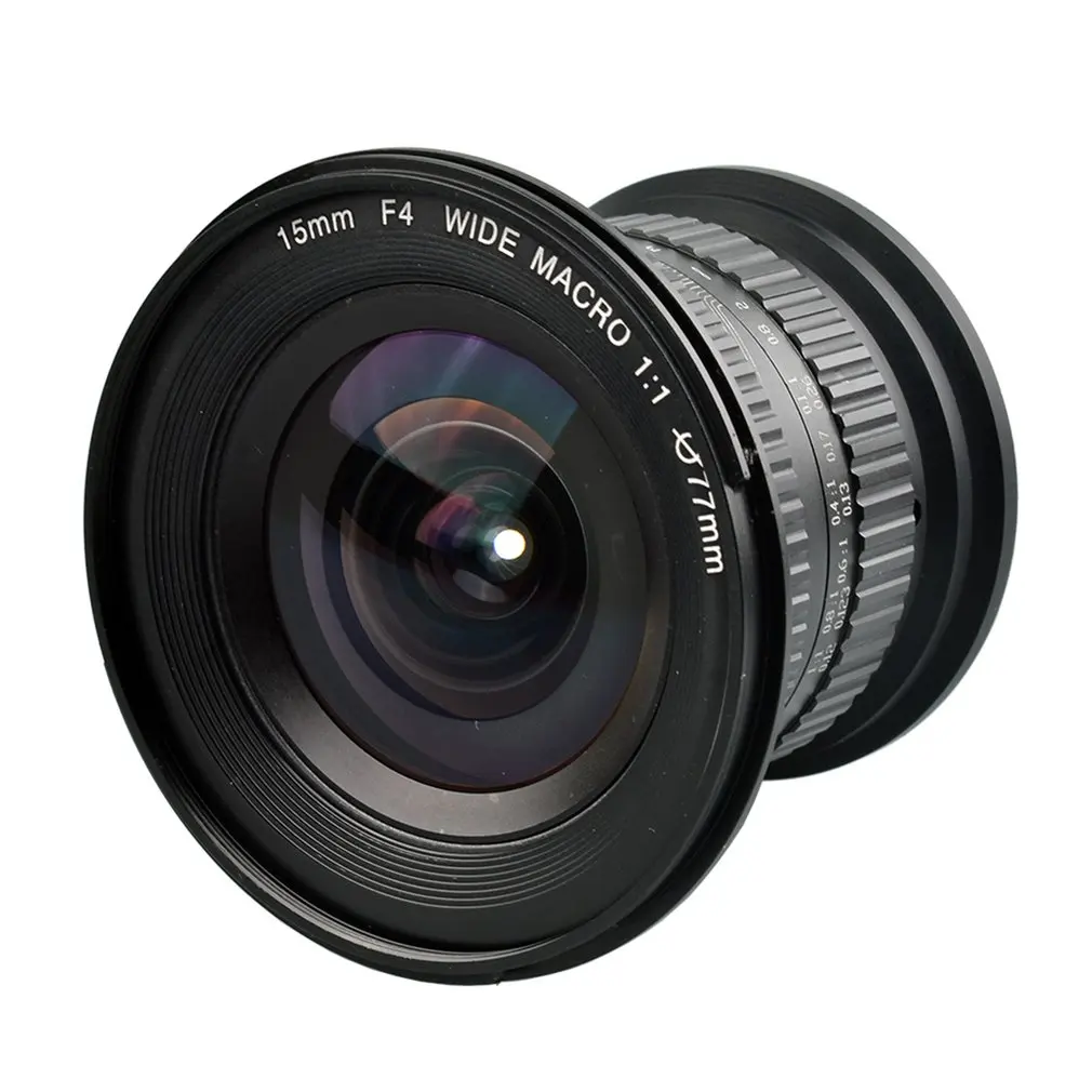 

Professional 15mm F/4 F4.0-F32 1:1 Ultra Wide Angle Camera Macro Lens For F Mount Lens SLR DSLR Camera