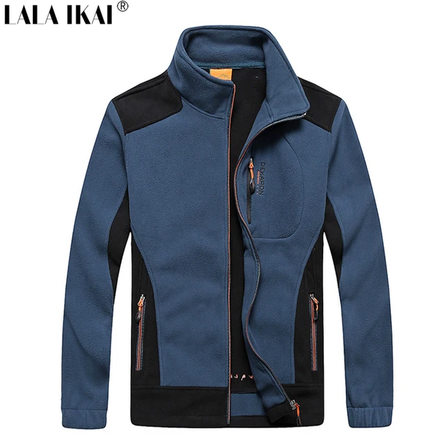 L 7XL Big Size Thermal Fleece Jacket Men Autumn Outdoor Sport Softshell