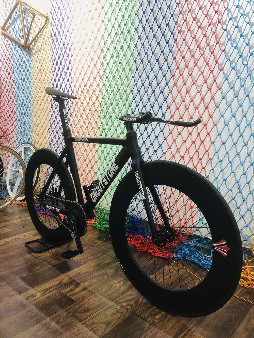 Sale Fixie Bike rame 58cm DIY 700C Muscular Aluminum alloy fixed gear Bike Track Bike Bicycle wiith 3 Spoke wheel rim 6 Sale Fixie Bike rame 58cm DIY 700C Muscular Aluminum alloy fixed gear Bike Track Bike Bicycle wiith 3 Spoke wheel rim 6