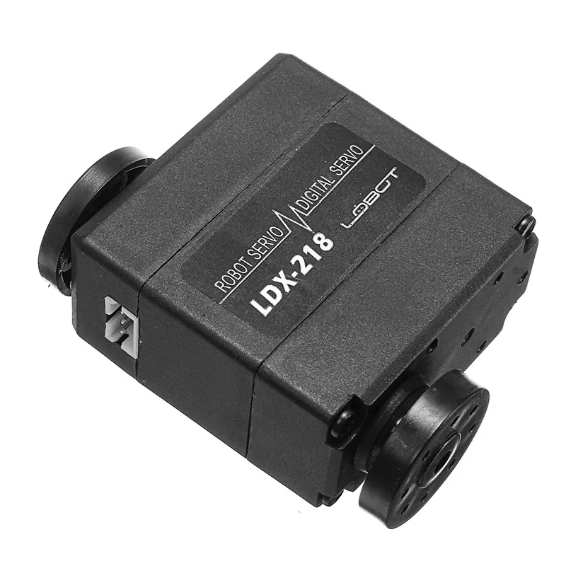 

High Quality LOBOT LDX-218 17KG Large Torque Metal Gear Dual Shaft Digital Servo For RC Models Helicopter Toys Accessories Accs