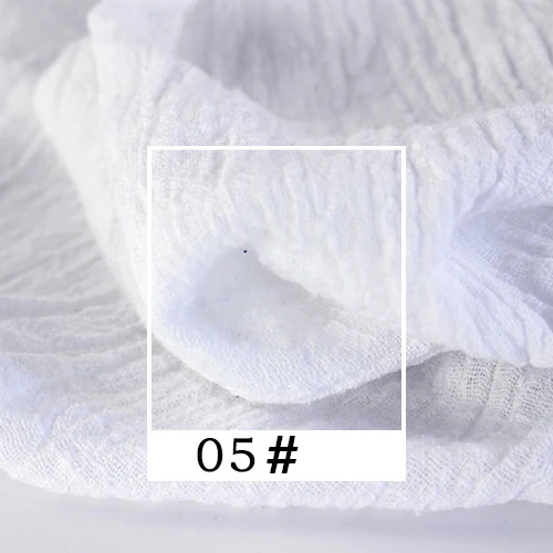 Однотонная льняная хлопковая ткань, сделай сам, одежда для рукоделия, подушка для шитья, ручная работа, 130x100 см, не скатывается, швейная Лоскутная Ткань S146 - Цвет: 05