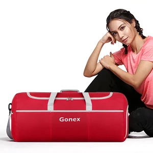 Bolsa de Viagem Bolsas para Mulheres dos Homens de Férias Esportes ao ar Gonex Duffle Pacote Leve Bolsa Bagagem Suitacase Ginásio Livre 90l 9 leve bolsa bagagem suitacase sacos para mulheres