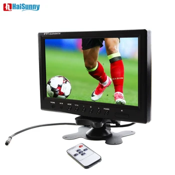 

HaiSunny New CAR HD 800x480 9 Inch Color TFT LCD Screen Rear View Display Monitor for Truck Bus Vehicle with IR Remote Control
