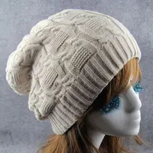 Для мужчин и женщин Открытый Lingge акрил хип хоп вязаные шапки тренд кепки зима кррп теплые унисекс Твердые уличные шапки для туризма шапки