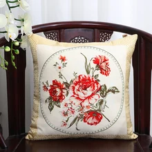 Free shipping 2piece/pack High Quality Double-sided Bamboo Pattern 100% Silk Couch Pillow Covers Free shipping 2piece/pack High Quality Double-sided Bamboo Pattern 100% Silk Couch Pillow Covers