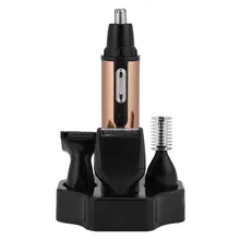 KEMEI Электрический нос ножницы моющиеся 4-в-1 зарядная Многофункциональный костюм бритвы уха для бровей безболезненно софиста RemovalF5.28