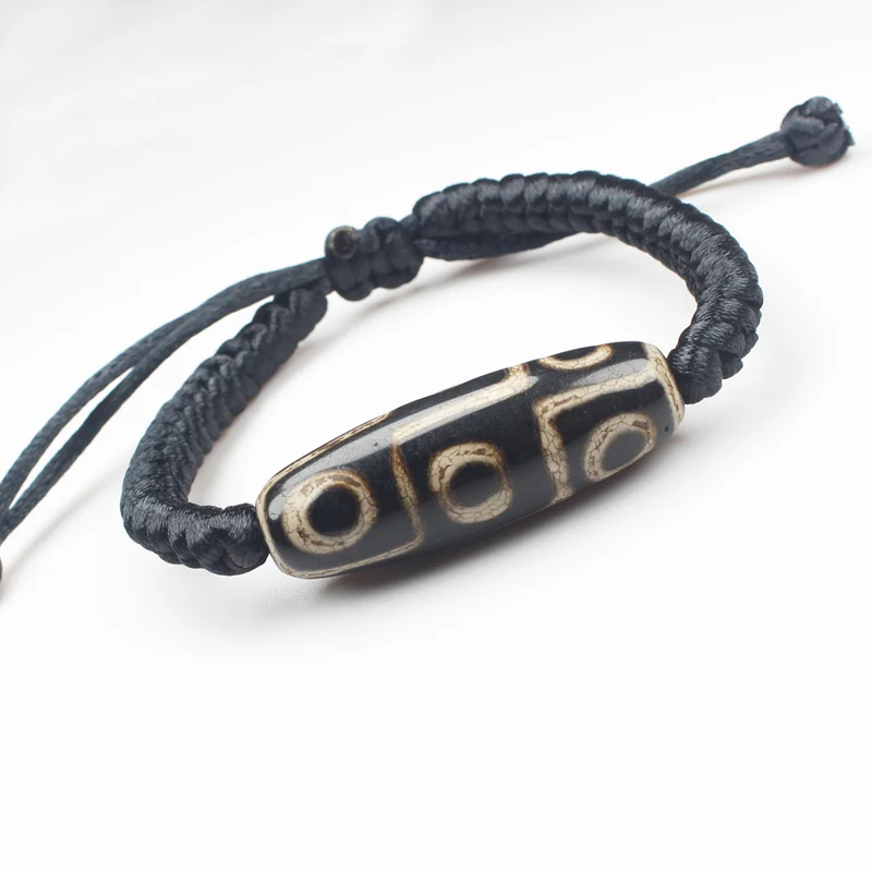 

Adjustable Hand Made Dzi Agates Bracelets ,Many Patterns !