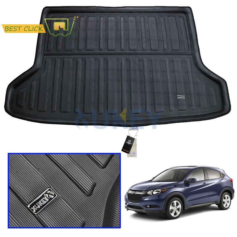 Аксессуары подходят для HONDA HR-V VEZEL HRV 2014 - 2019 коврик багажника задний багажник