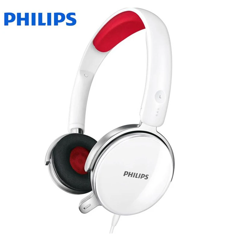 Профессиональные стереонаушники Philips SHM7110U 2 метра в длину с микрофоном
