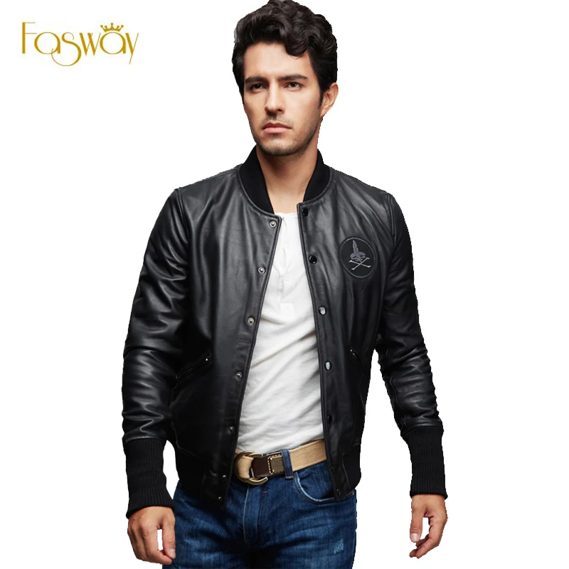 Aliexpress.com : Buy Factory Genuine Leather Jacket Men