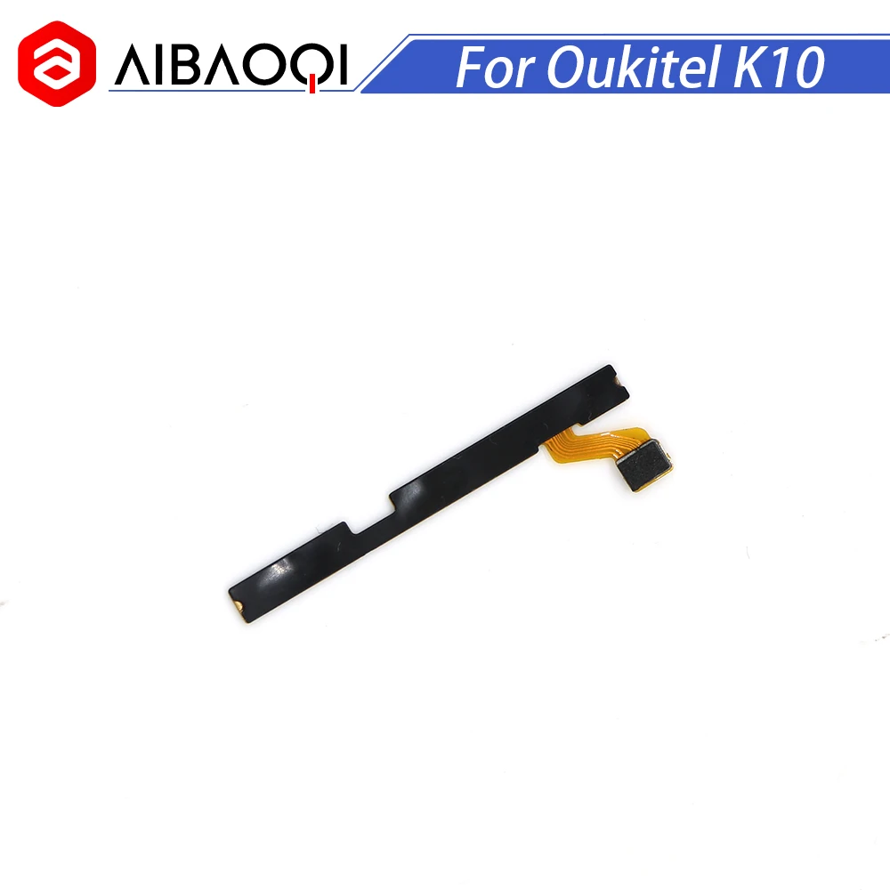 

AiBaoQi New Original Main Oukitel K10 power on/off+ volume FPC Key up/down button flex cable FPC For Oukitel K10 Phone