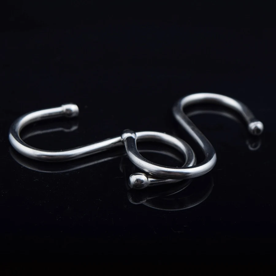 20 шт. S образные крючки из нержавеющей стали|hanging clothes hanger|clothes hanging hooksstainless steel hook