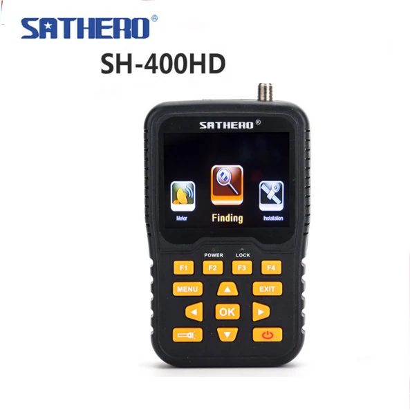Satellite Finder SATHERO SH 400 DVB S2 сигнал satfinder 3 5 дюймов ЖК экран 8PSK 16APSK Sathero 400HD|satellite finder|signal