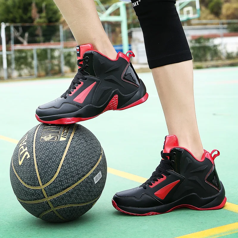 2019 Hot Sale Men Sneakers High Top Basketball Shoes For -7102