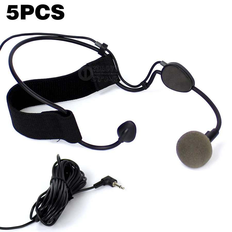 5PCS Wired Vocal Headset Microphone 3.5mm Plug Professional Dynamic Mic 5-Meter Audio Cable For WH20TQG Mini Speaker PC Computer 5PCS Wired Vocal Headset Microphone 3.5mm Plug Professional Dynamic Mic 5-Meter Audio Cable For WH20TQG Mini Speaker PC Computer