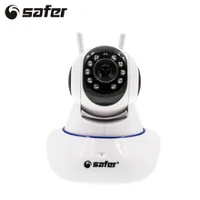 SAFER Home Security Wireless IP Camera Wifi 720P HD CCTV Camera Indoor Surveillance Night Vision CCTV