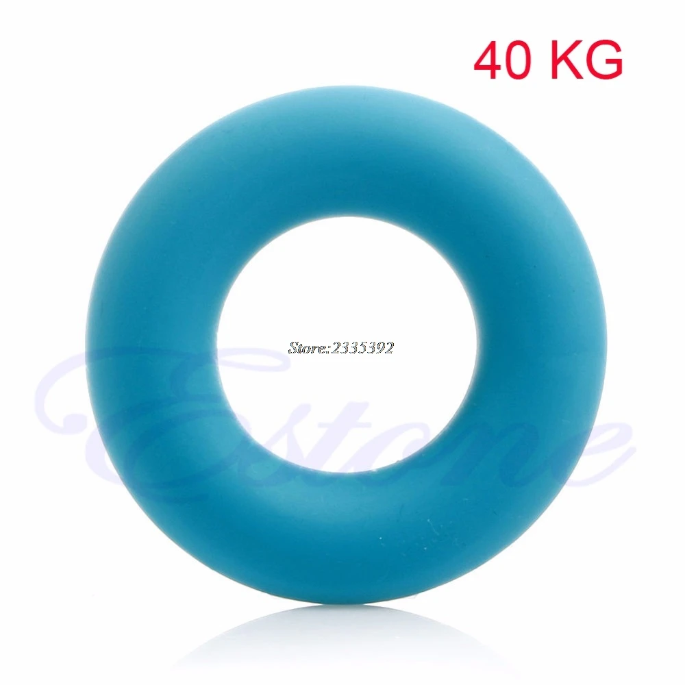 

New Hot 1PC 7cm Strength Finger Hand Grip Muscle Power Training Rubber Ring Exerciser