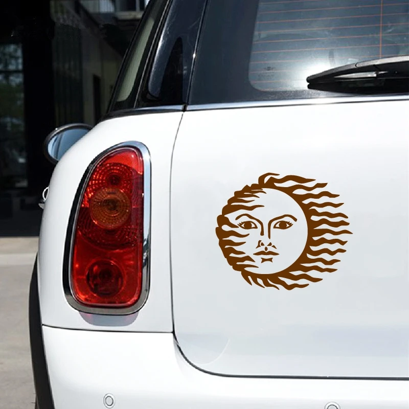 Sun Decal Vinyl Stickers