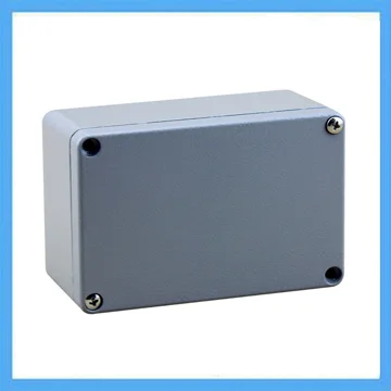 aluminum enclosure ip65 sealed junction 55mm waterproof electrical case box