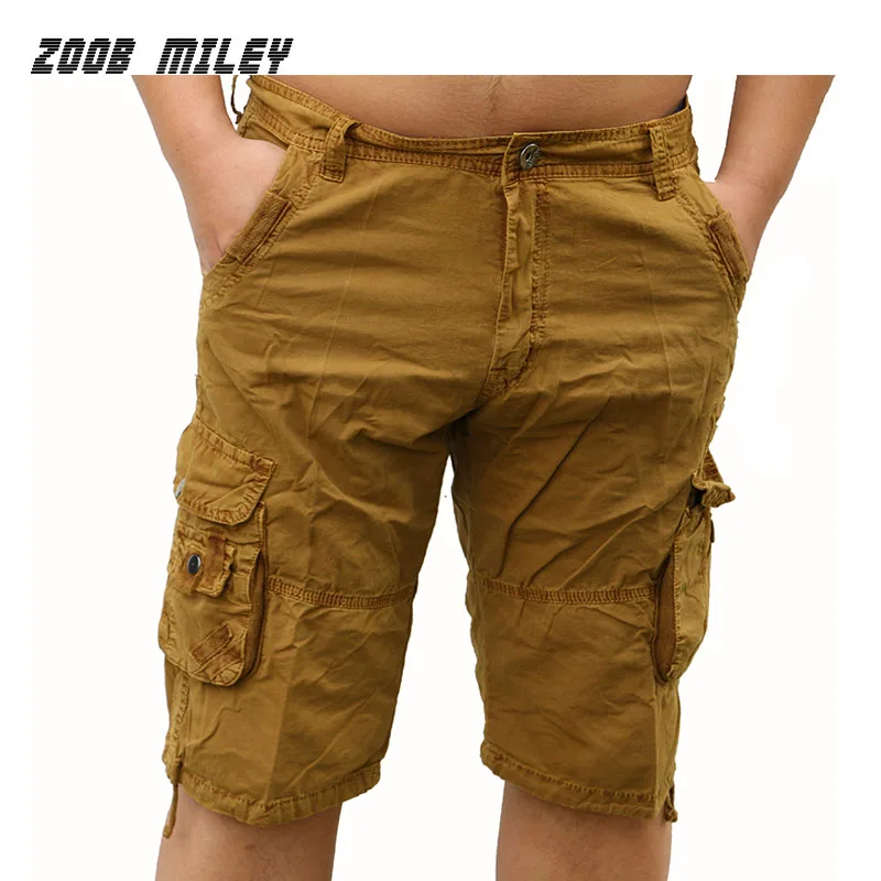 Men Military Cargo Shorts Multi pocket Workout Shorts
