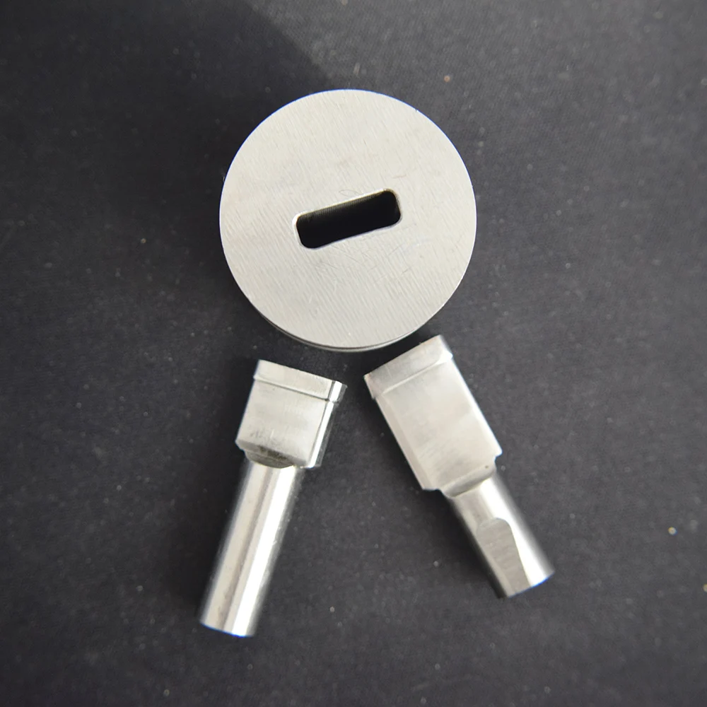 

Rectangle Milk Tablet Die 3D Punch Press Mold Candy Punching Die Custom Logo Calcium Tablet Punch Pill Press Manual Die