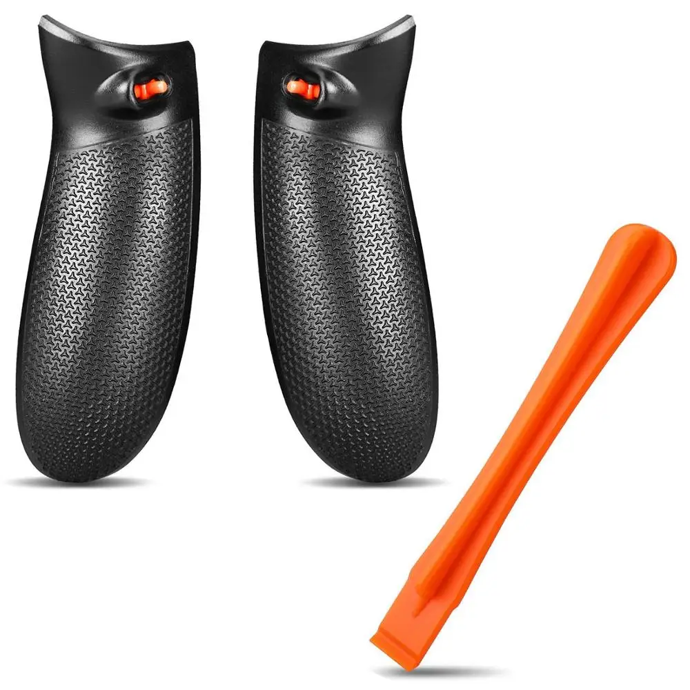 

1 Pair Quickshot Rubber Trigger Grips Replacement Parts with Hair Trigger Locks Trigger Stops for Xbox One / SLIM Controller